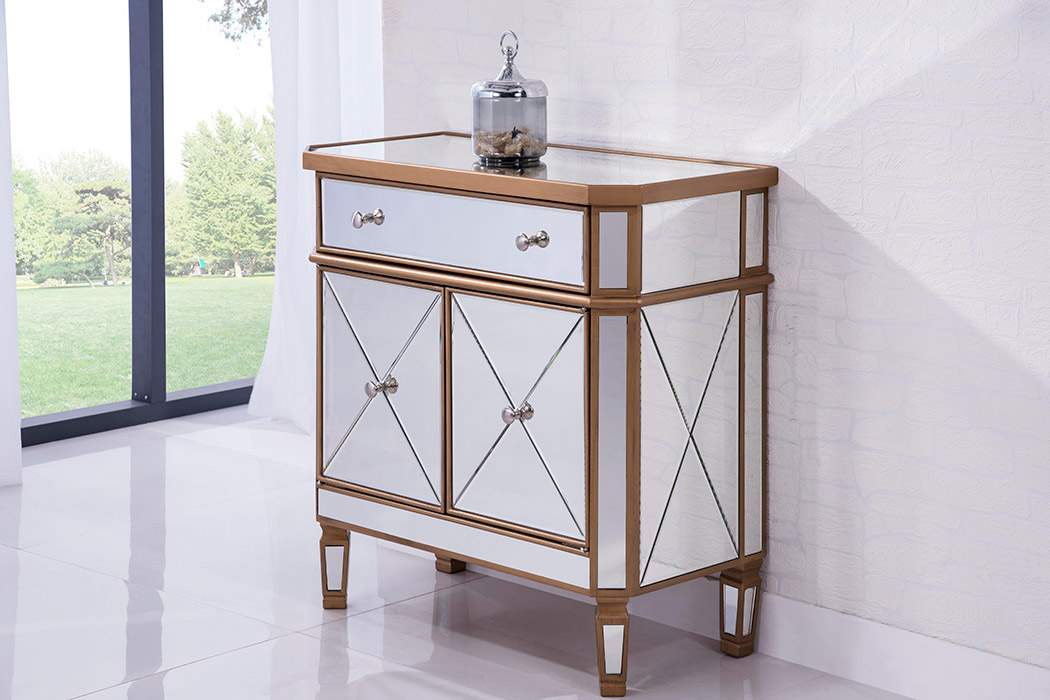 Elegant - 1 Drawer 2 Door Cabinet (MF6-1102GC)