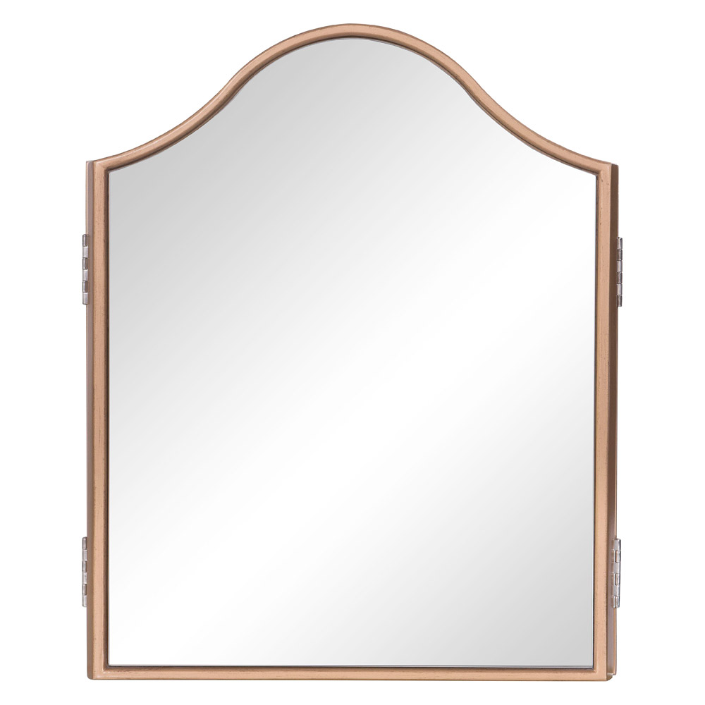 Elegant Chamberlan Contemporary Mirror - Gold, L 39" (MF6-1105G)