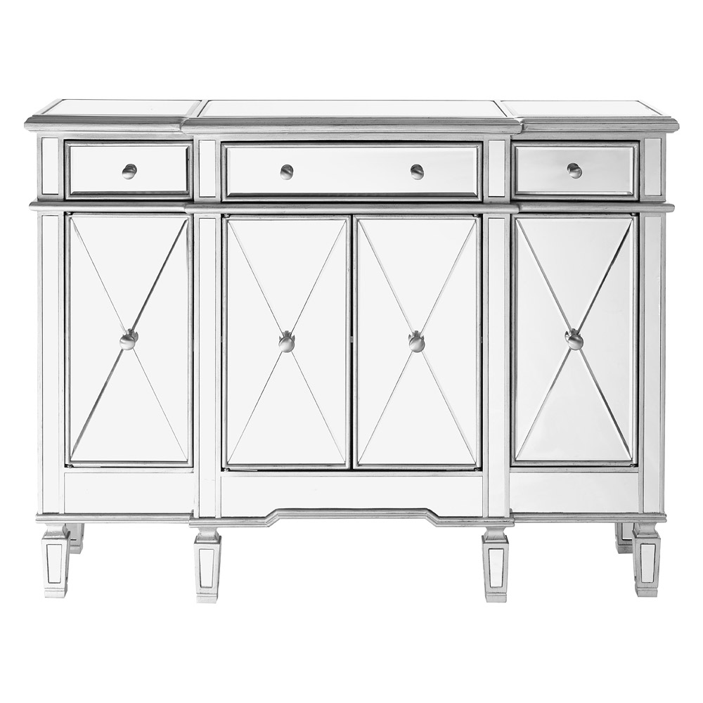 Elegant - 3 Drawer 4 Door Cabinet