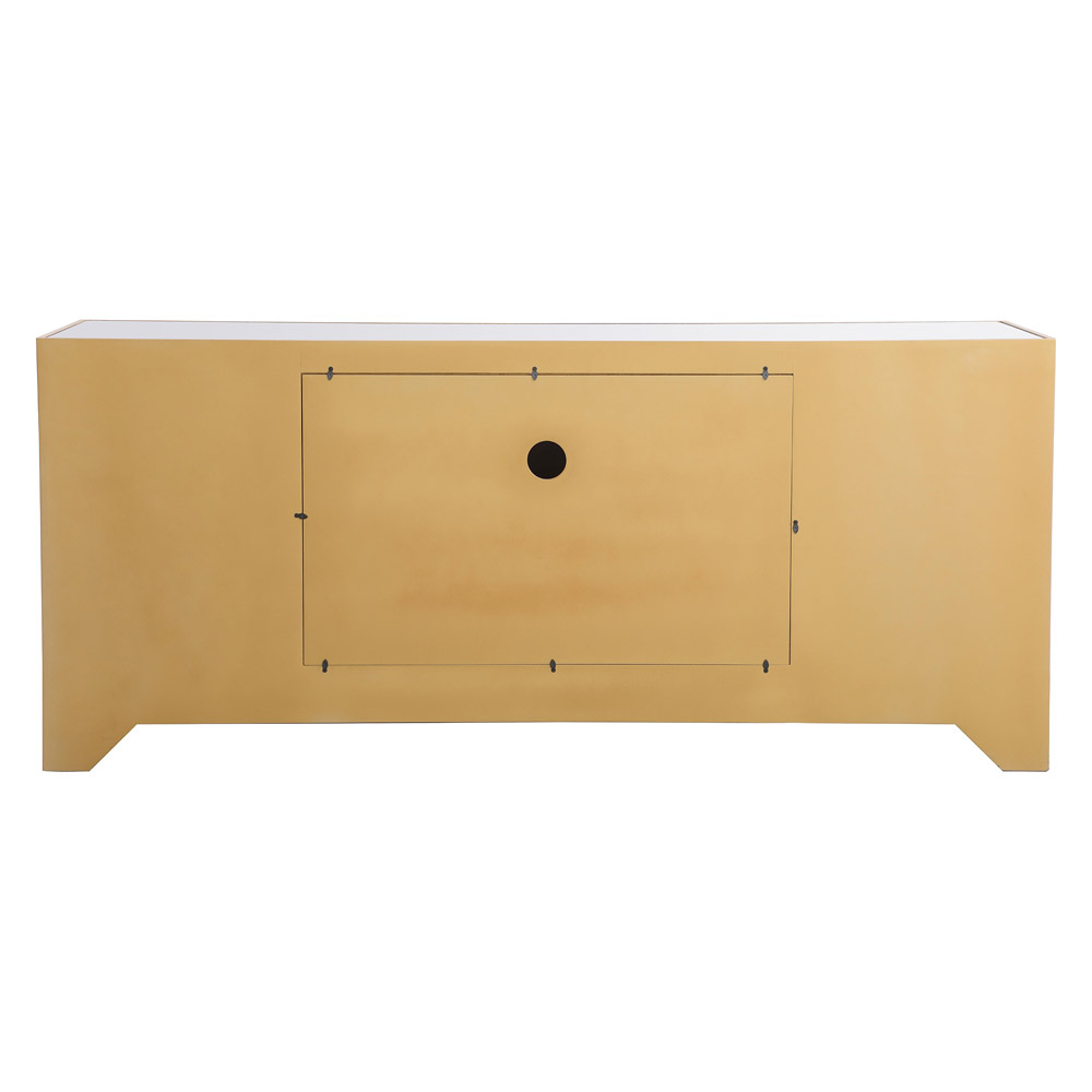 Elegant 60" Mirrored TV Stand - Gold (MF701G-F1)