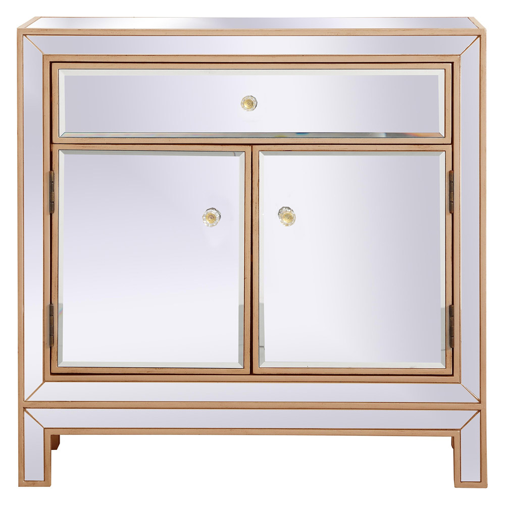 Elegant - Mirrored Cabinet (PNT-MF71034)