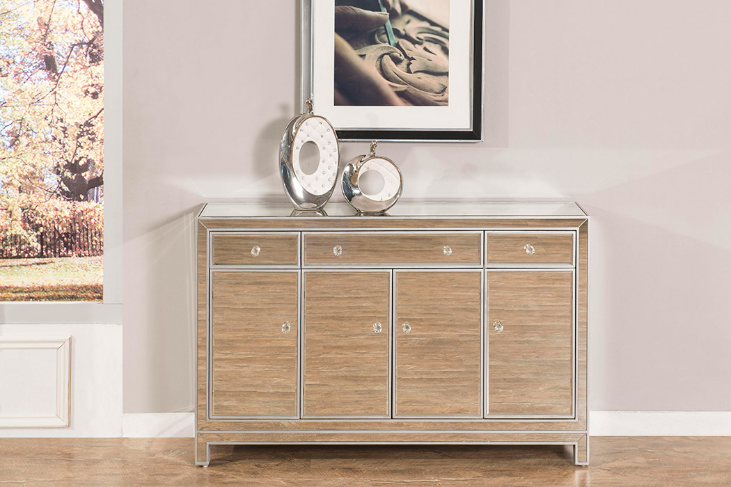 Elegant - Buffet Cabinet 3 Drawers 4 Doors (MF72001)