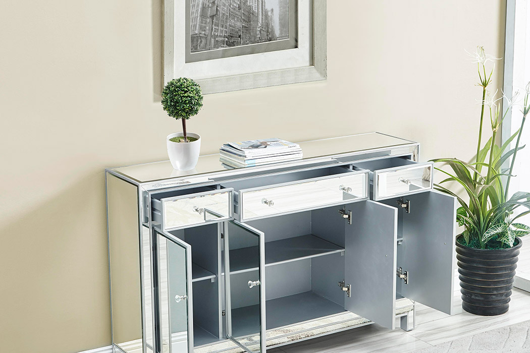 Elegant - Buffet Cabinet 3 Drawers 4 Doors (MF72001)