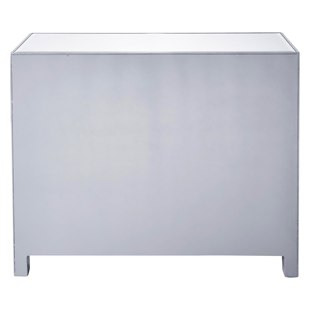 Elegant 3 Drawers 40" Chest - Silver (MF72019S)