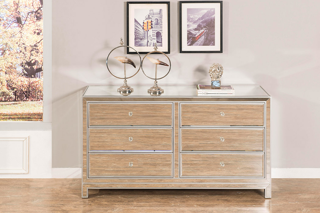 Elegant - 6 Drawers 60" Dresser (MF72036)