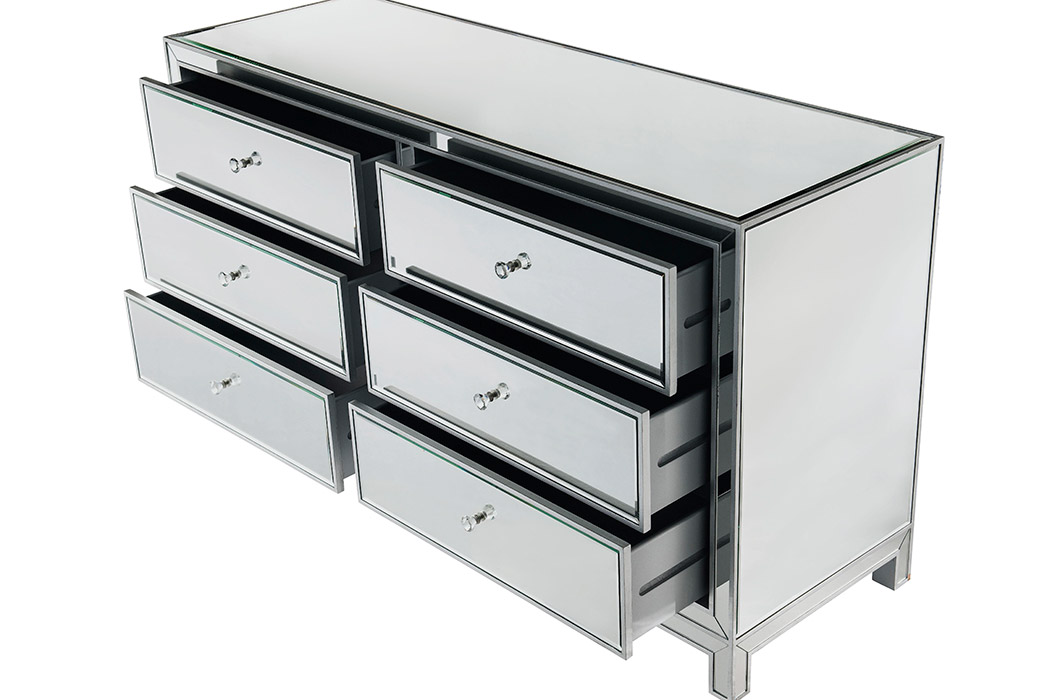 Elegant - 6 Drawers 60" Dresser (MF72036)