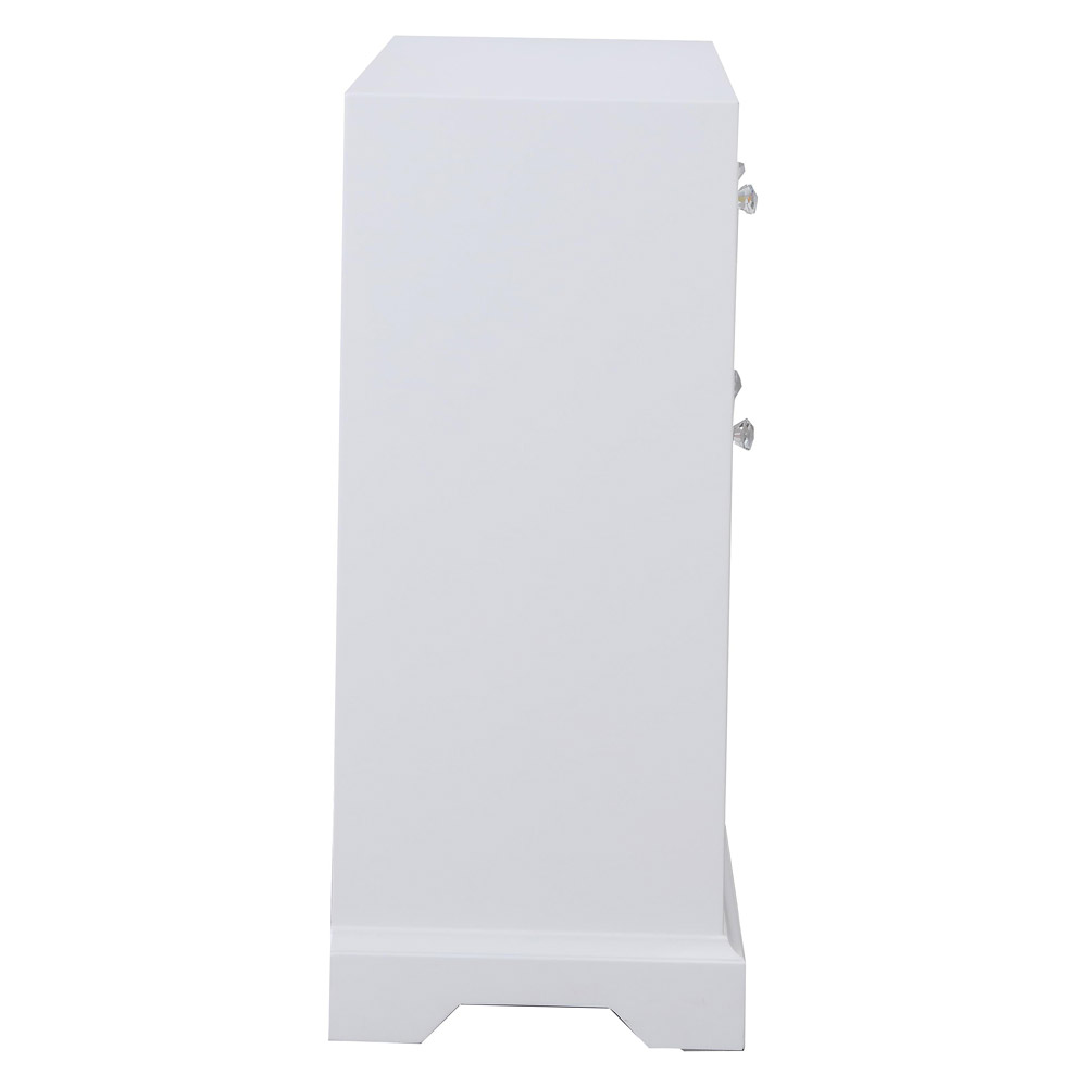 Elegant 32" Mirrored Cabinet - White (MF81002WH)