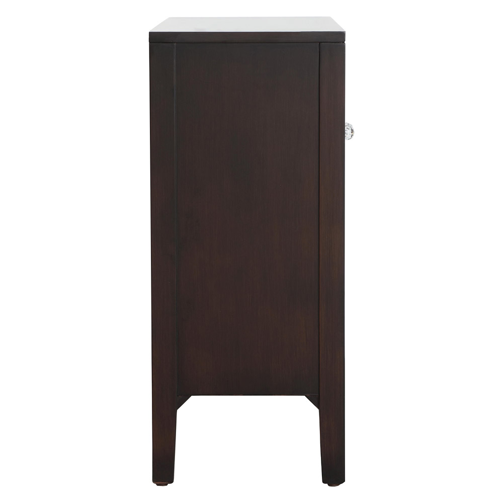 Elegant 36" Mirrored Cabinet - Dark Brown (MF82002DT)