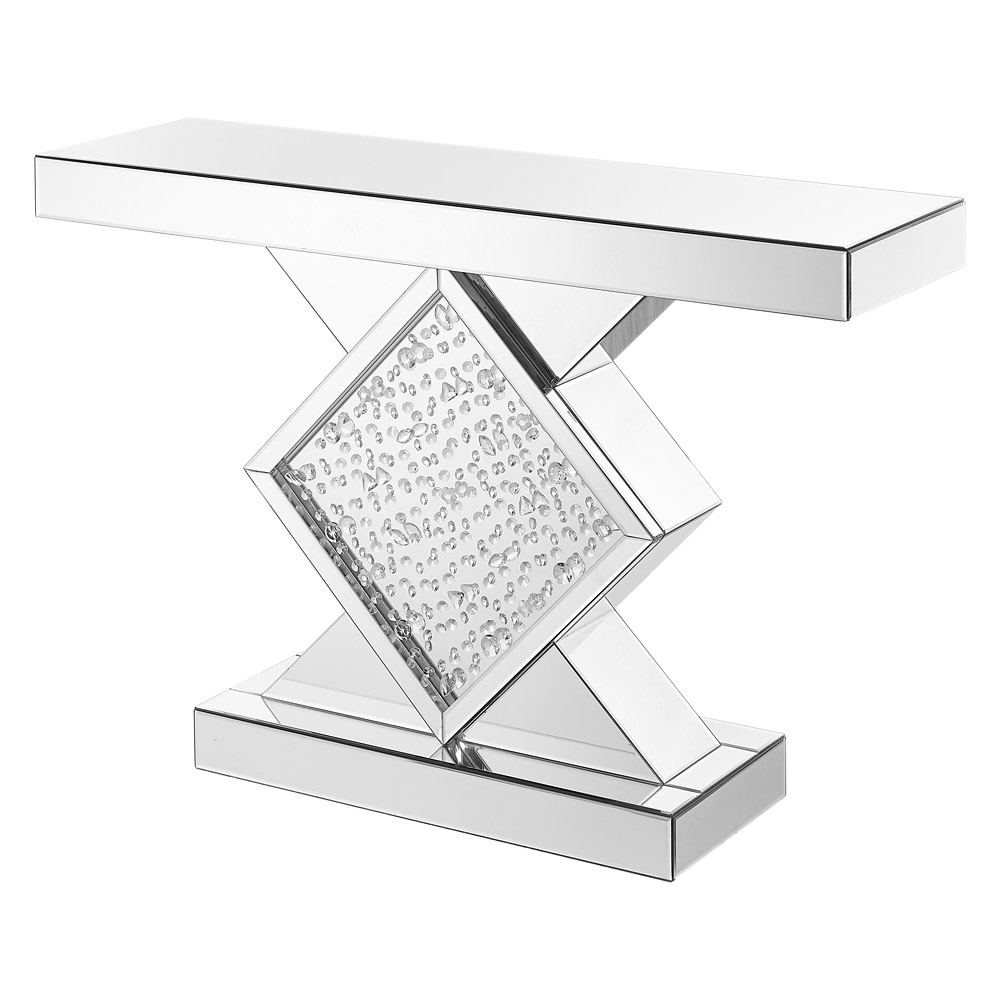 Elegant - 47" Rectangle Crystal Console Table (MF91004)