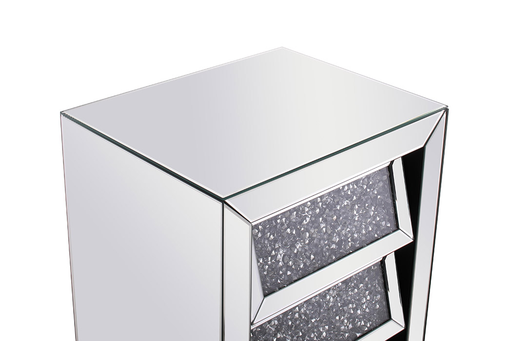 Elegant - 17.5" Crystal Bedside Table (MF92014)