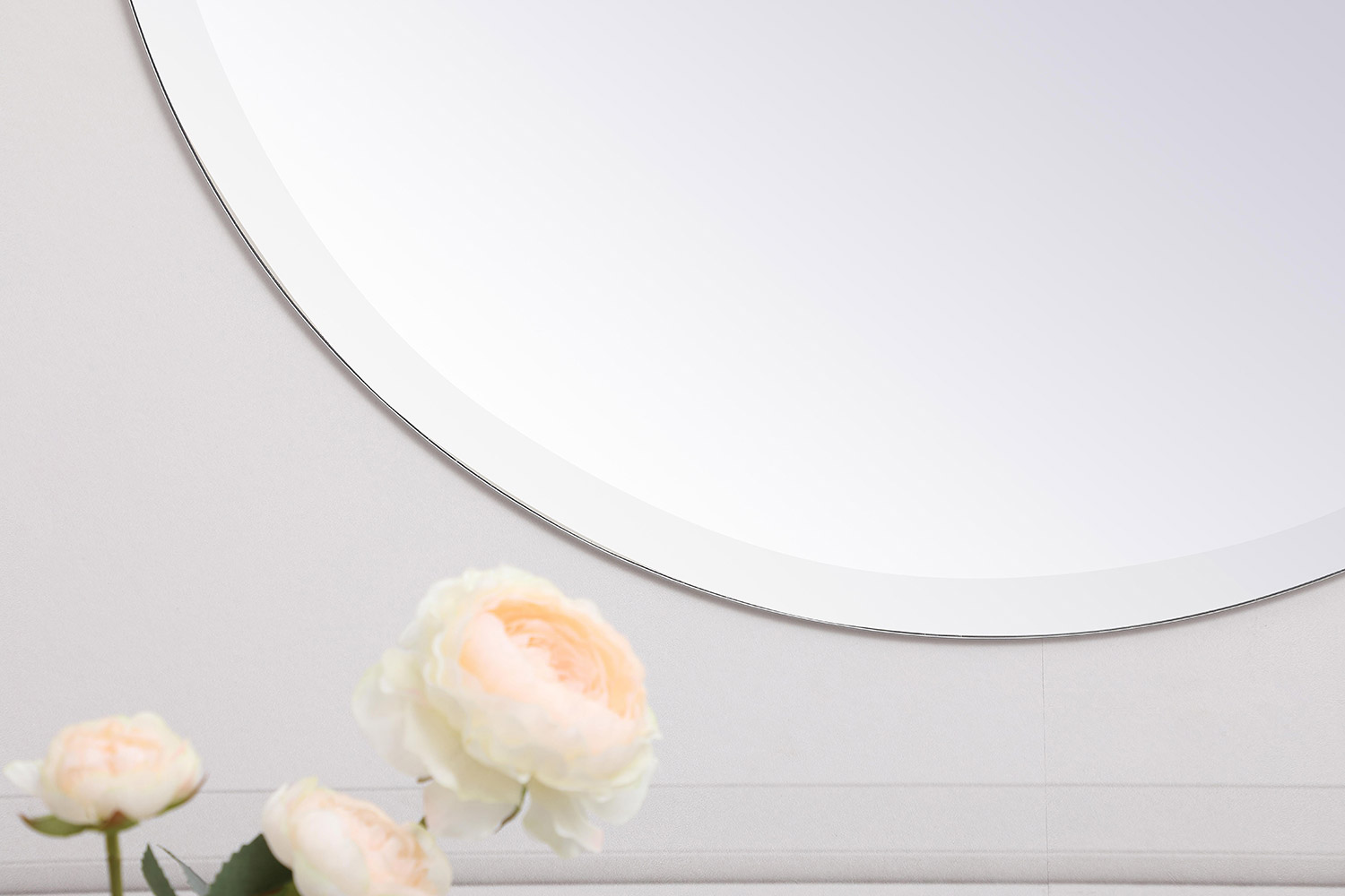 Elegant Wall Mirror - Clear, L 24" (MR401924)