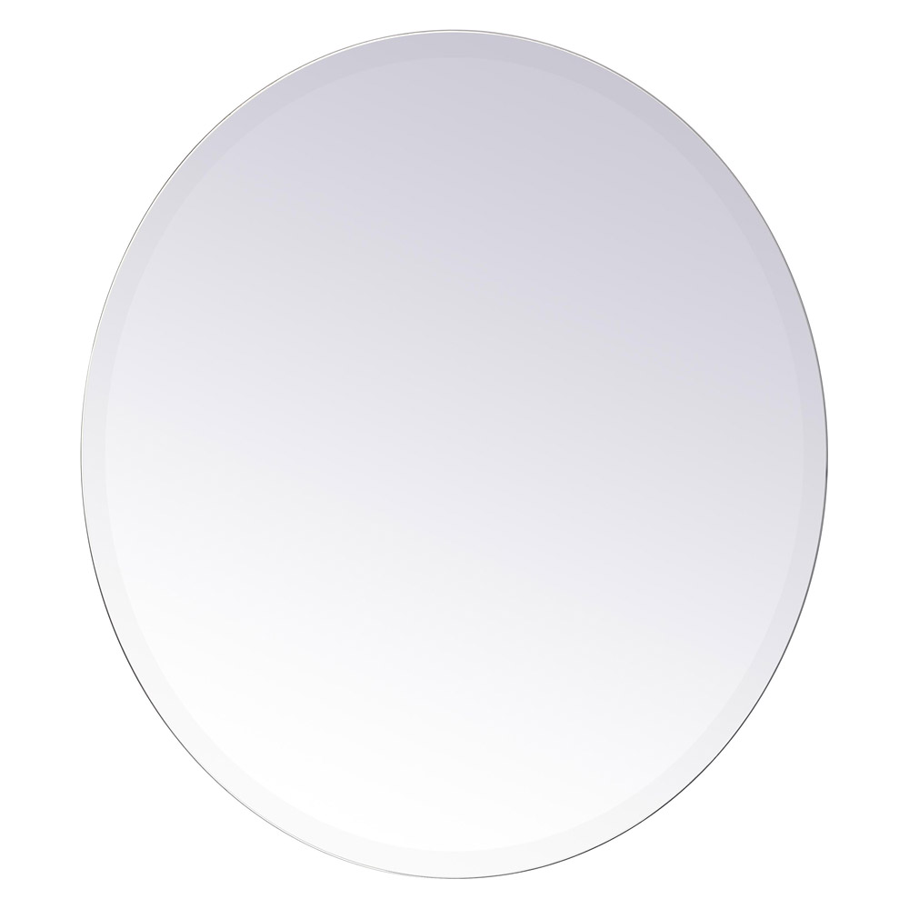 Elegant Wall Mirror - Clear, L 24" (MR401924)