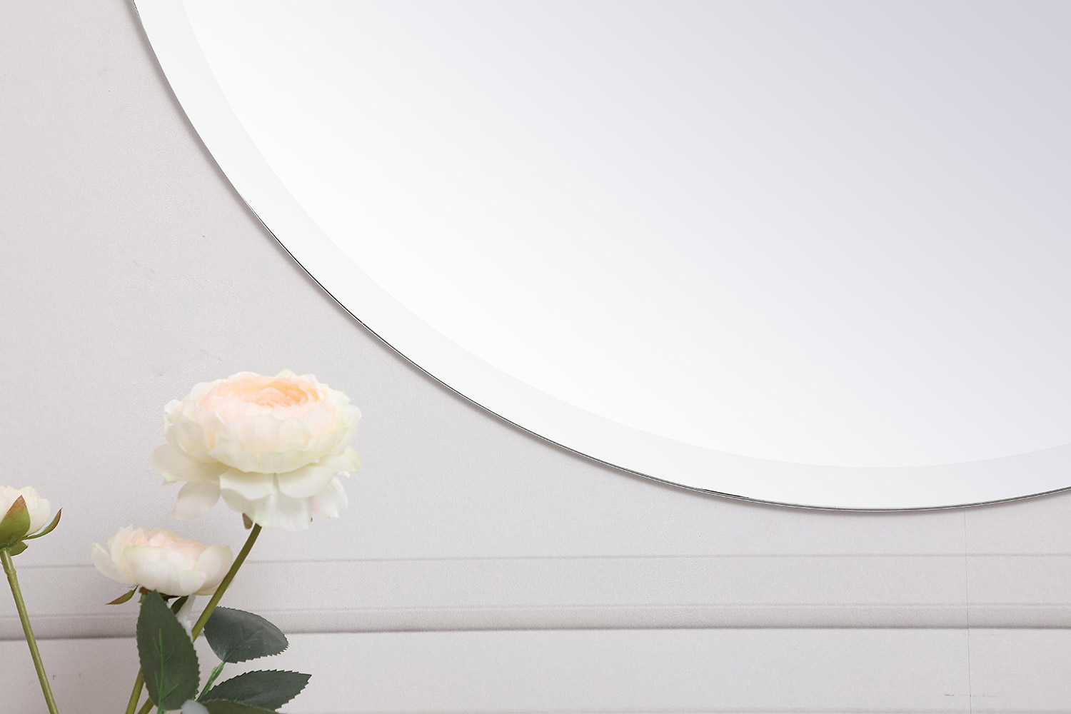 Elegant Wall Mirror - Clear, L 28" (MR401928)