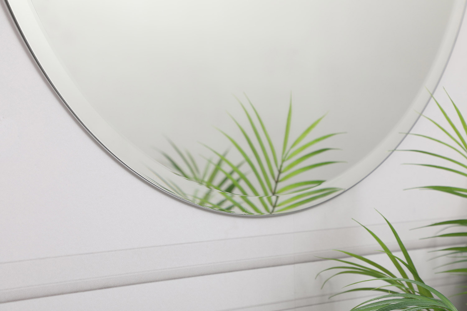 Elegant Wall Mirror - Clear, L 28" (MR401928)