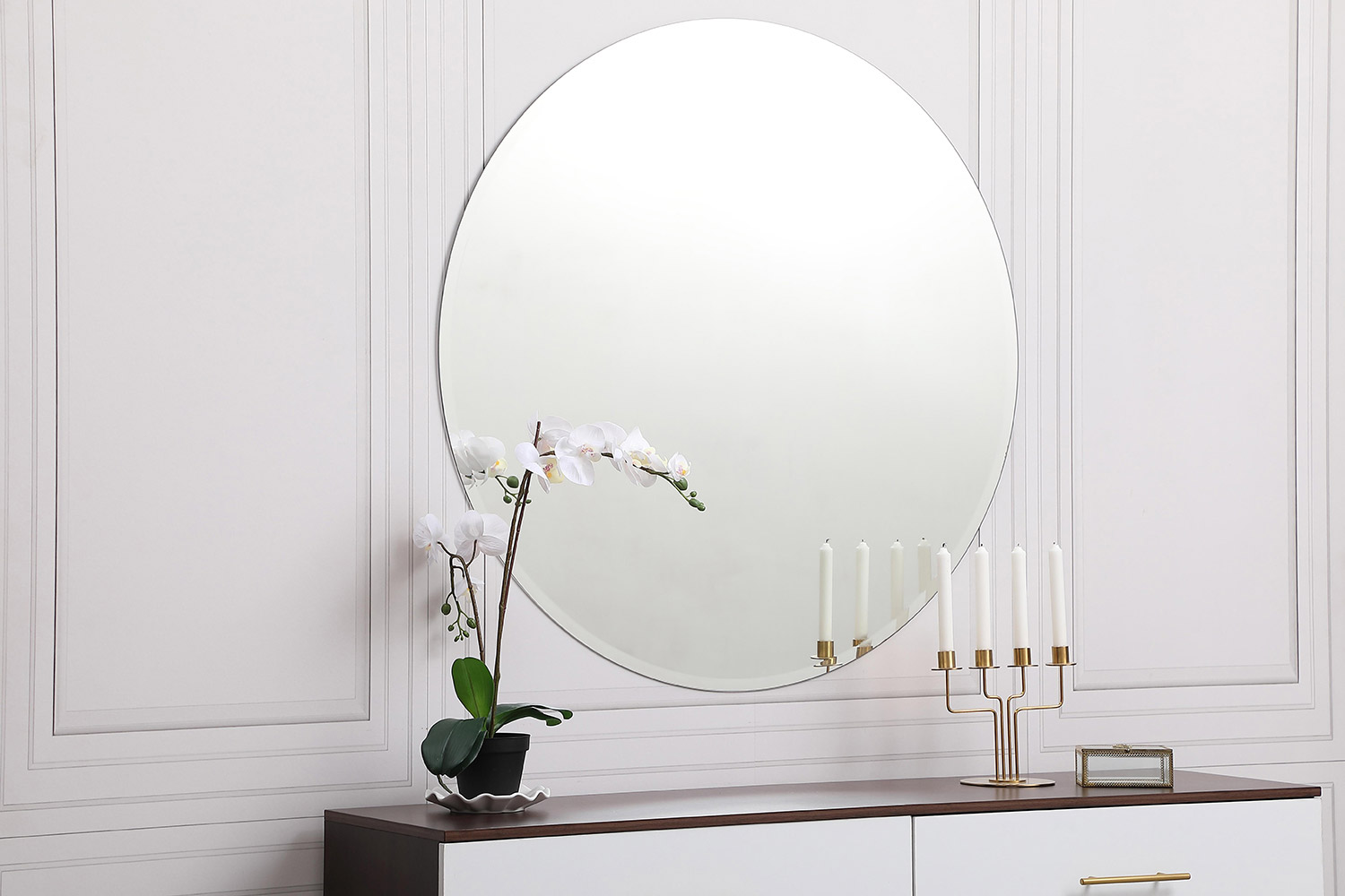 Elegant Wall Mirror - Clear, L 42" (MR401942)