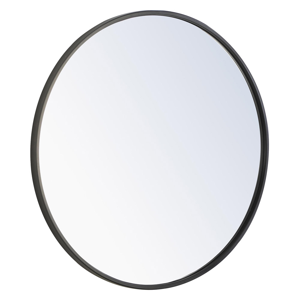 Elegant Wall Mirror - Black, L 24" (MR4031BK)