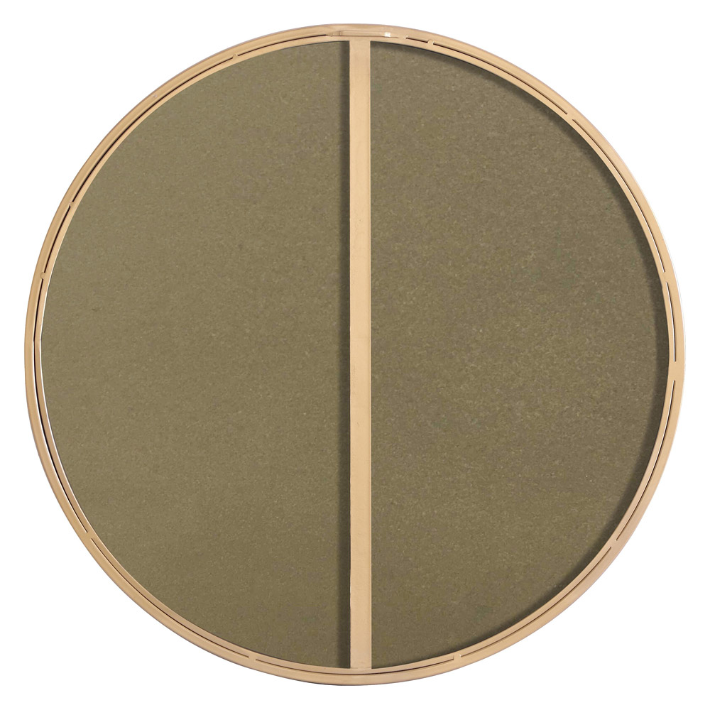 Elegant Wall Mirror - Brass, L 24" (MR4032BR)