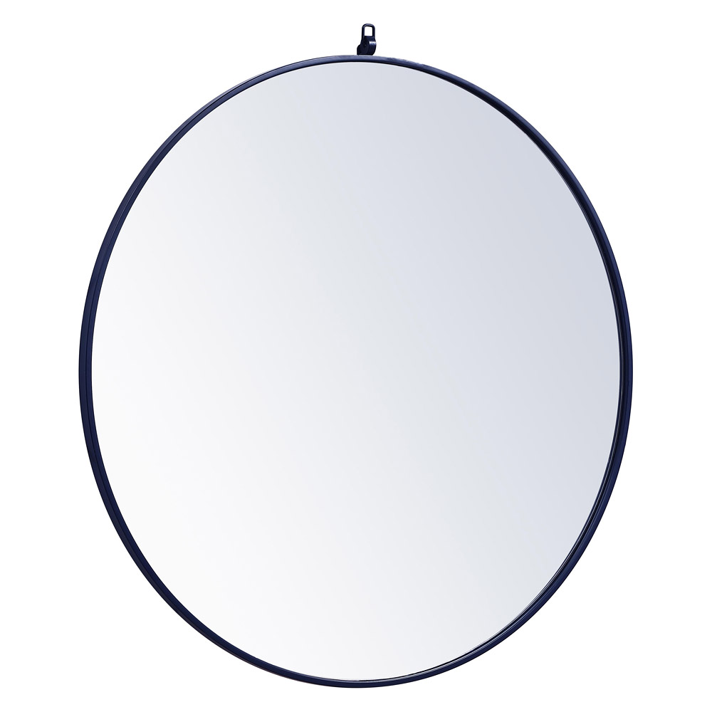 Elegant Wall Mirror - Blue, L 36" (MR4061BL)