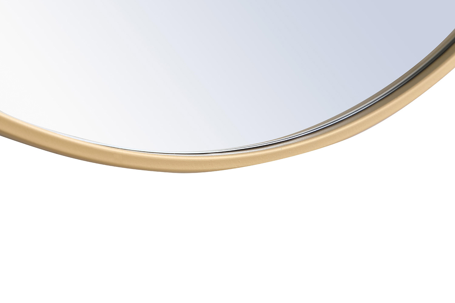 Elegant Wall Mirror - Brass, L 36" (MR4062BR)