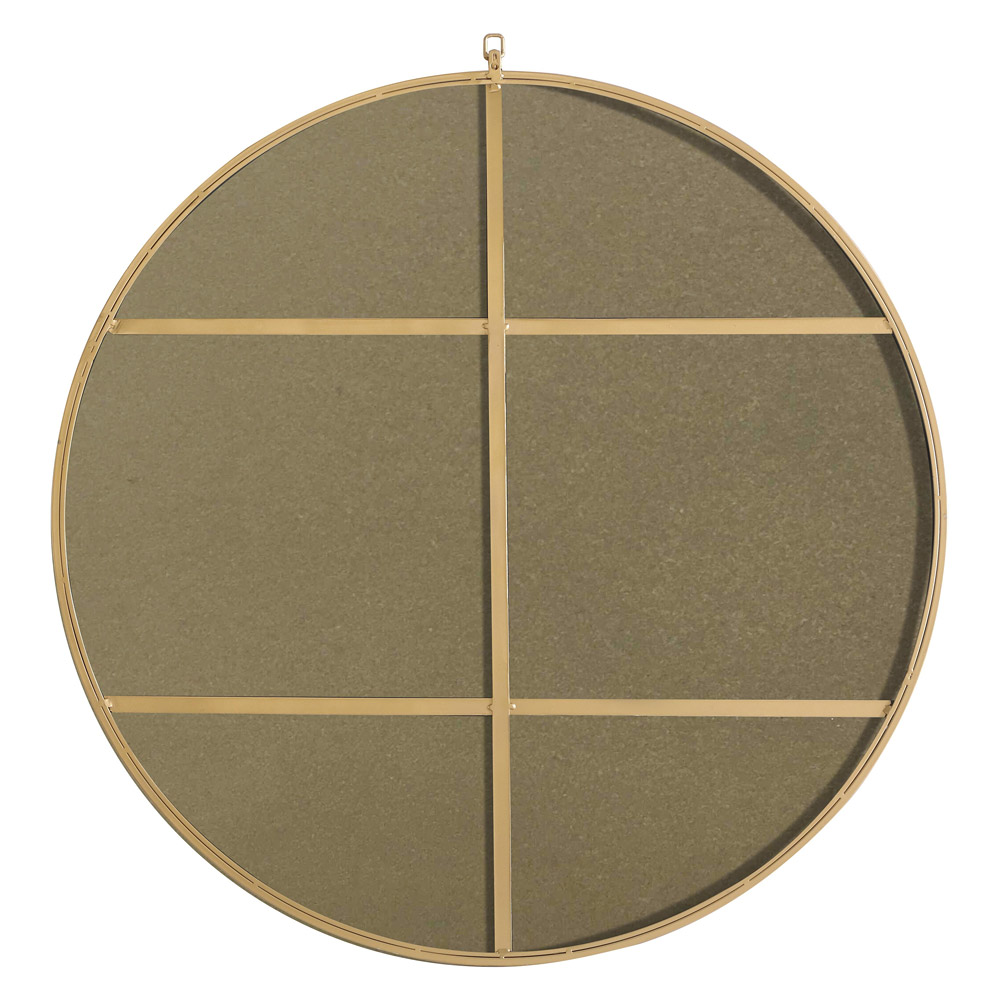 Elegant Wall Mirror - Brass, L 42" (MR4065BR)