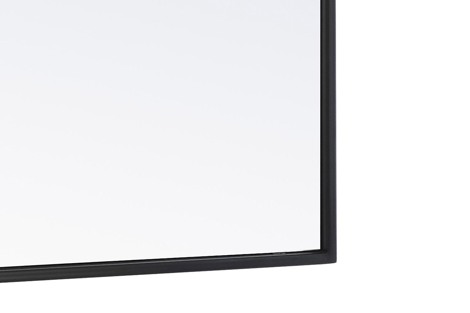 Elegant Wall Mirror - Black, L 32" (MR4071BK)