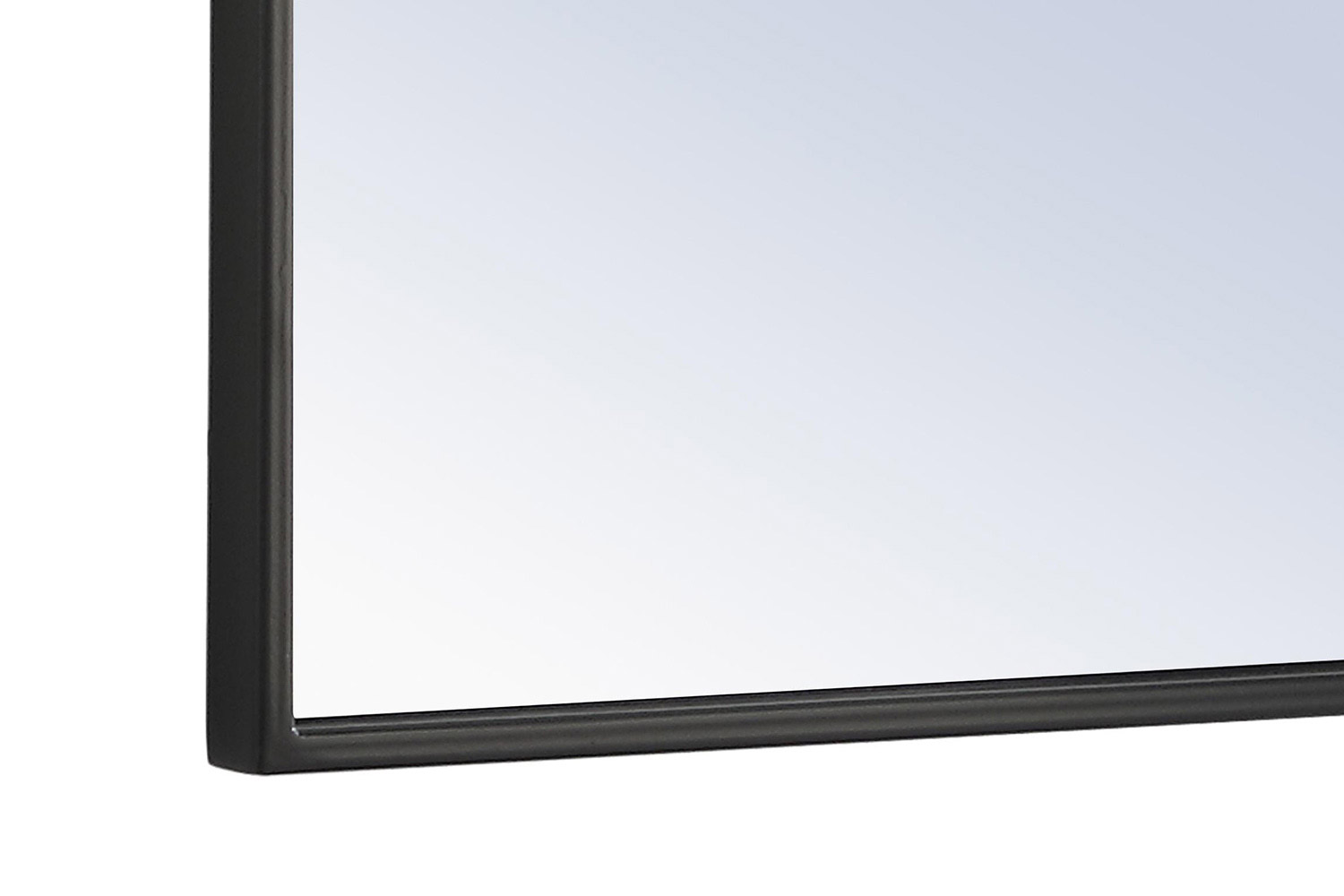 Elegant Wall Mirror - Black, L 32" (MR4071BK)