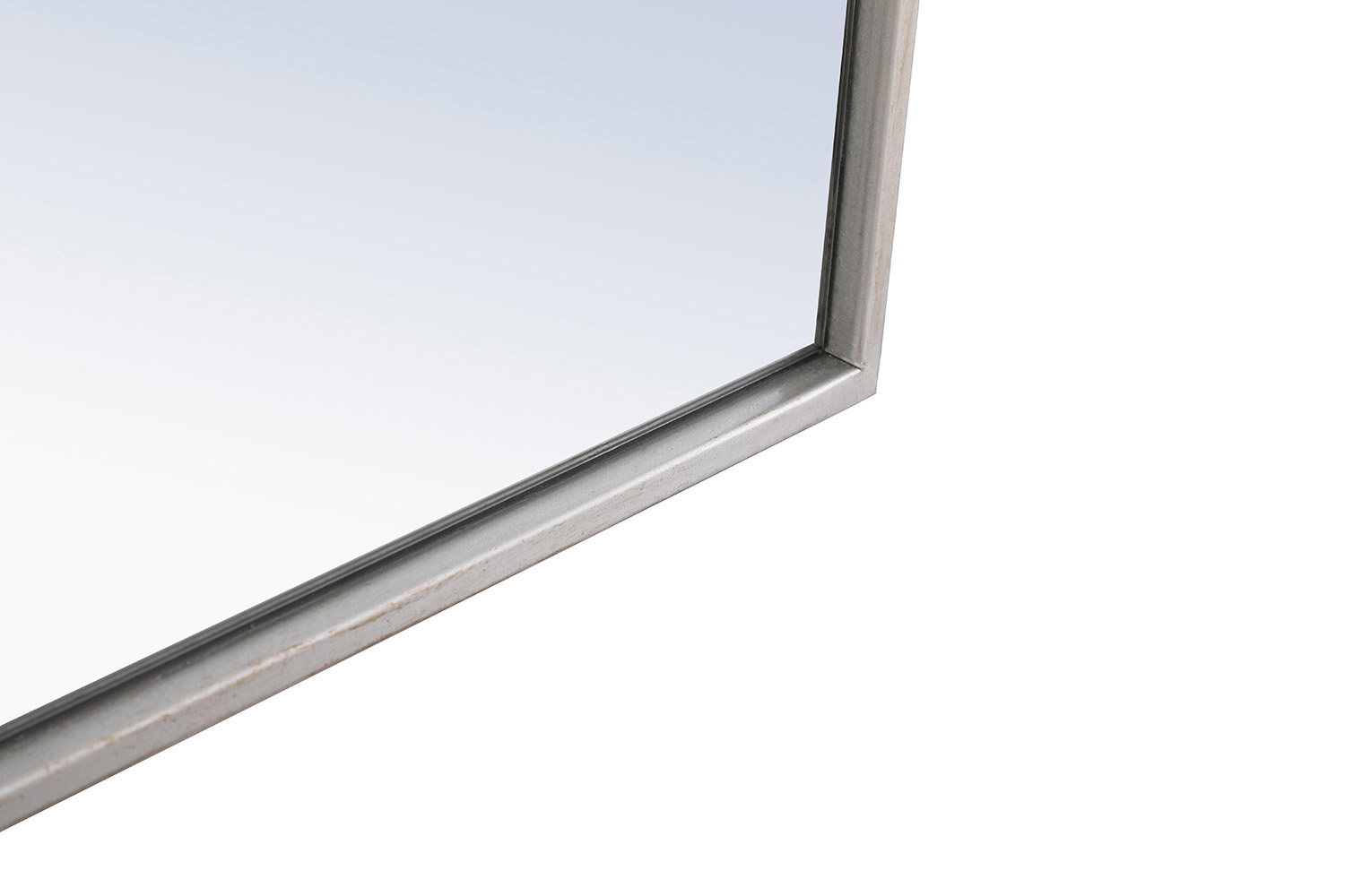 Elegant Wall Mirror - Silver, L 32" (MR4073S)