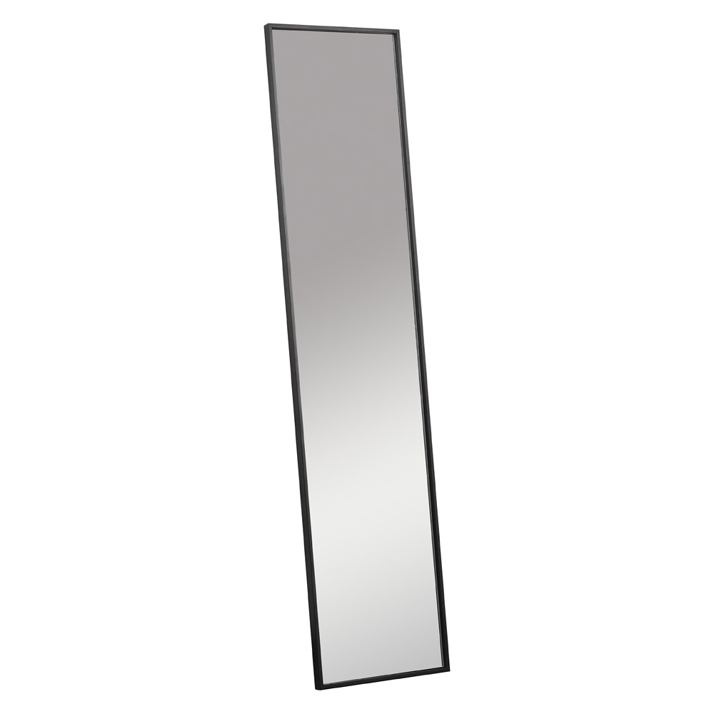 Elegant 14" Metal Frame Rectangle Mirror - Black (MR41460BK)