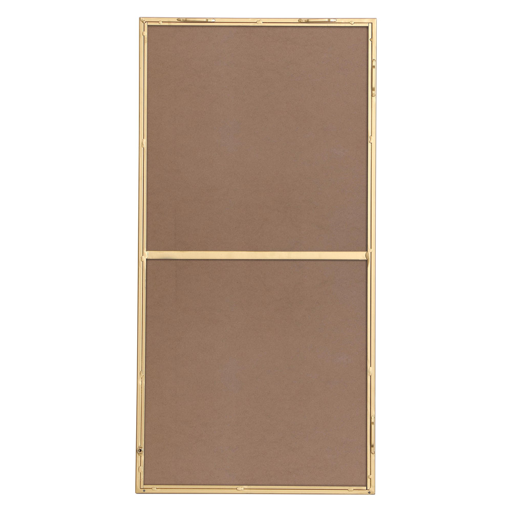 Elegant Wall Mirror - Brass, L 18" (MR41836BR)