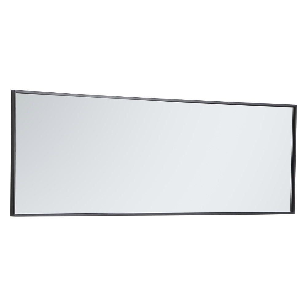 Elegant Wall Mirror - Black, L 20" (MR42060BK)