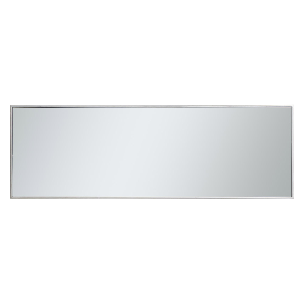 Elegant Wall Mirror - Silver, L 20" (MR42060S)