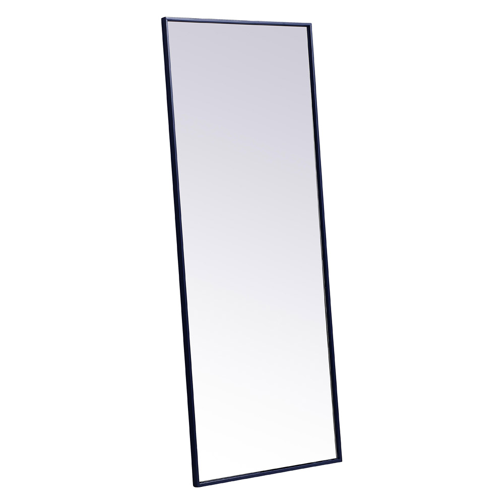 Elegant Wall Mirror - Blue, L 24" (MR42460BL)