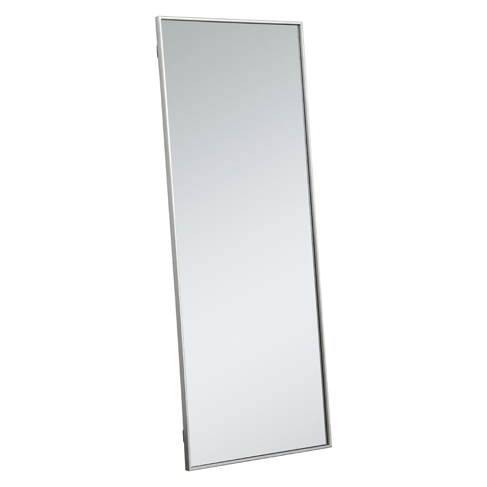 Elegant Wall Mirror - Silver, L 24" (MR42460S)