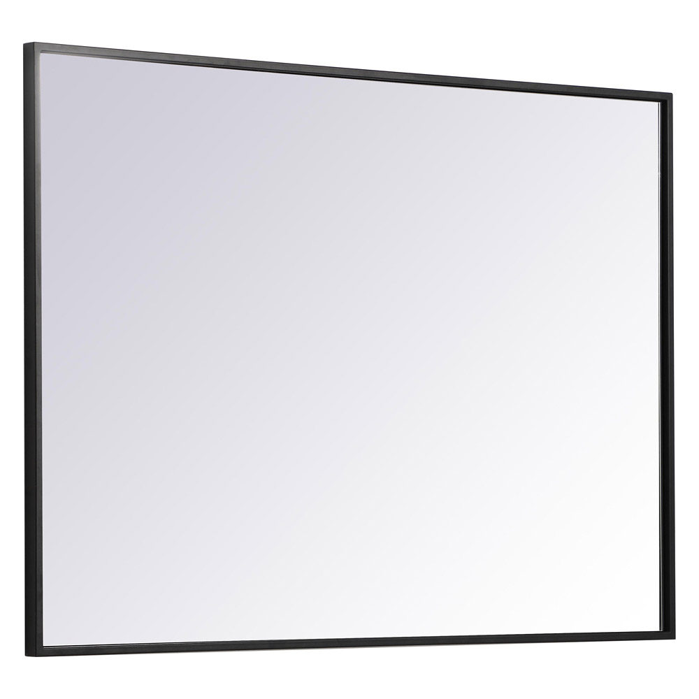 Elegant Wall Mirror - Black, L 36" (MR42736BK)