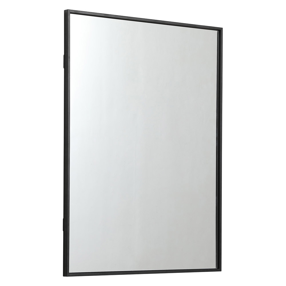 Elegant Wall Mirror - Black, L 36" (MR42736BK)