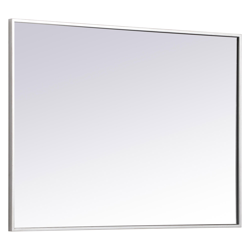 Elegant Wall Mirror - Silver, L 36" (MR42736S)