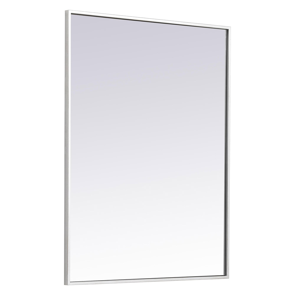 Elegant Wall Mirror - Silver, L 36" (MR42736S)