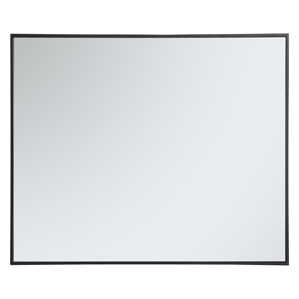 Elegant Wall Mirror - Black, L 36" (MR43036BK)