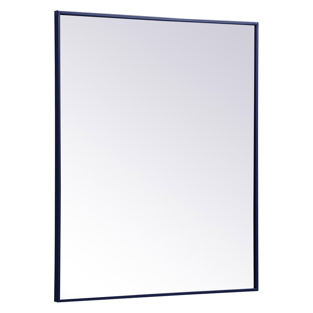 Elegant Wall Mirror - Blue, L 36" (MR43036BL)