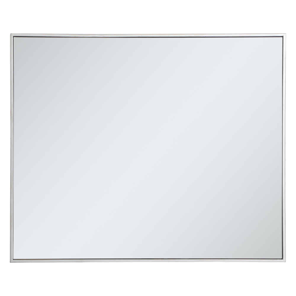 Elegant Wall Mirror - Silver, L 36" (MR43036S)