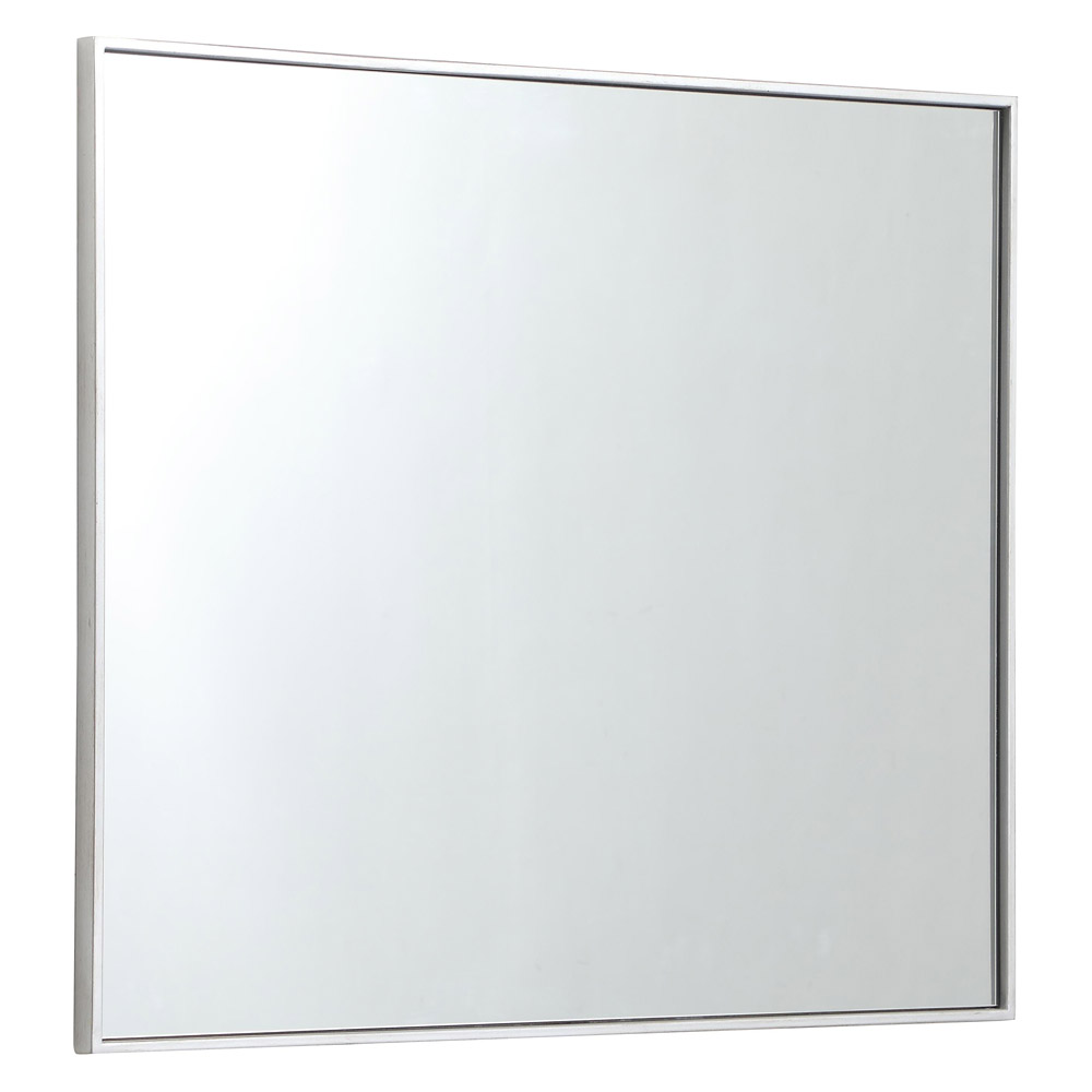 Elegant Wall Mirror - Silver, L 36" (MR43036S)