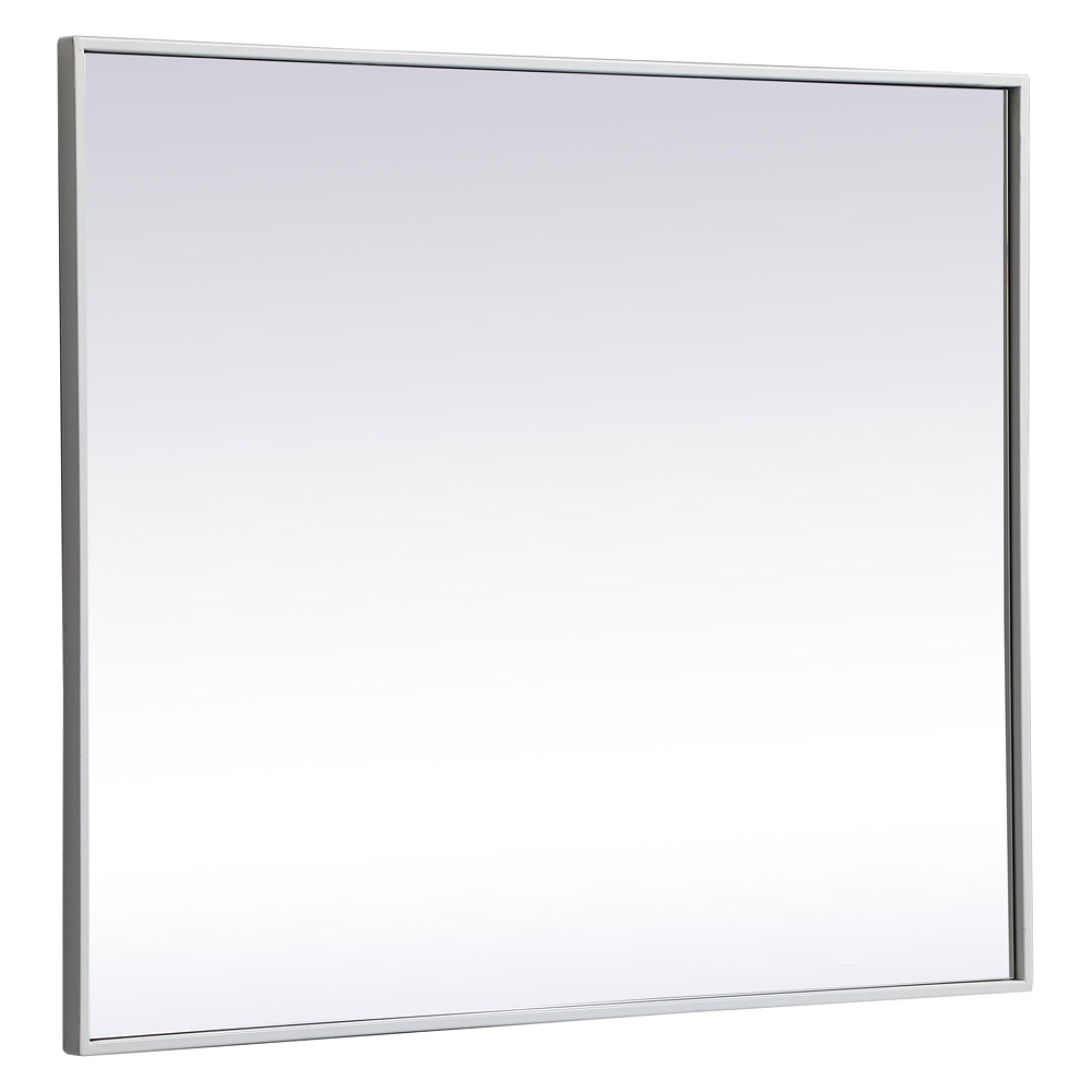 Elegant Wall Mirror - White, L 36" (MR43036WH)