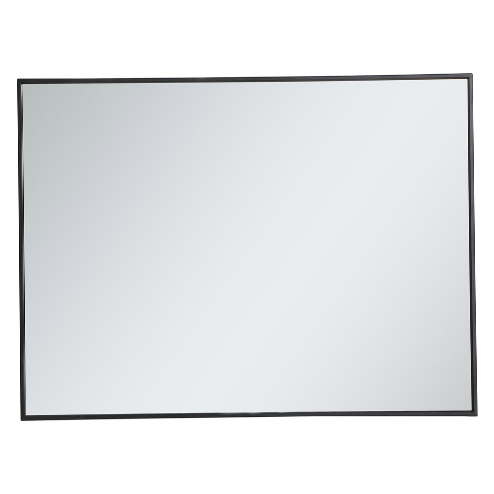 Elegant Wall Mirror - Black, L 40" (MR43040BK)