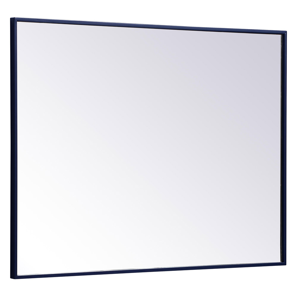 Elegant Wall Mirror - Blue, L 40" (MR43040BL)