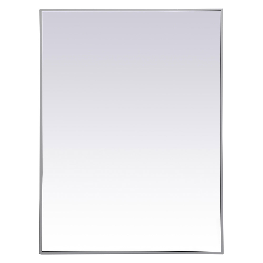 Elegant Wall Mirror - Gray, L 40" (MR43040GR)