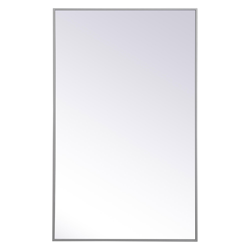 Elegant Wall Mirror - Gray, L 48" (MR43048GR)