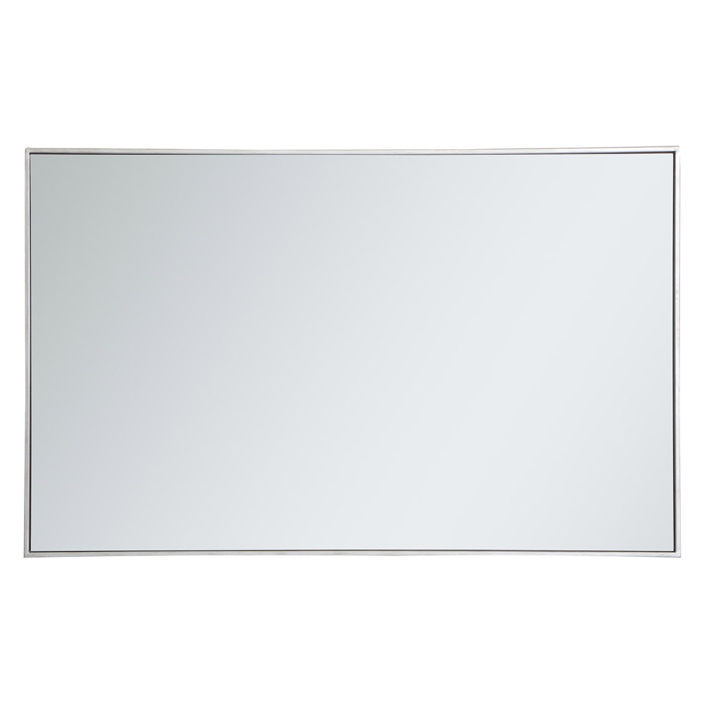 Elegant Wall Mirror - Silver, L 48" (MR43048S)