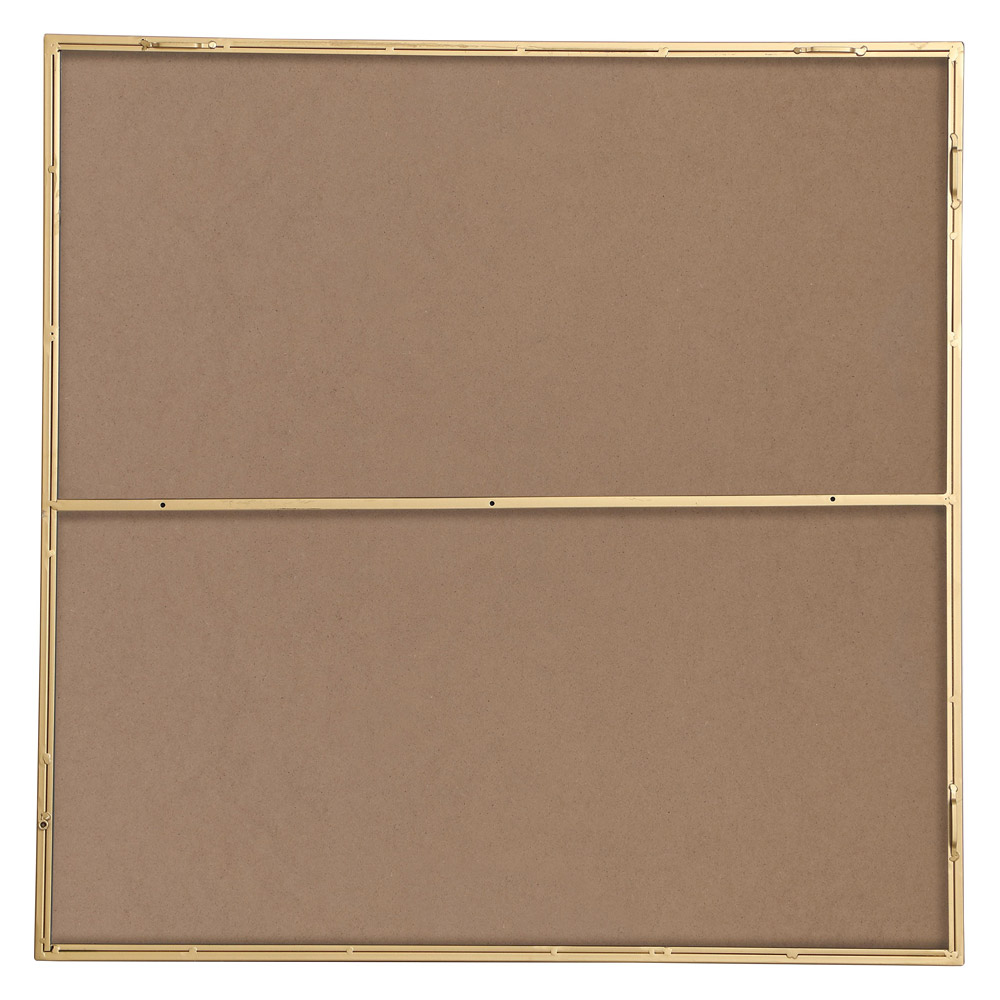 Elegant Wall Mirror - Brass, L 36" (MR43636BR)