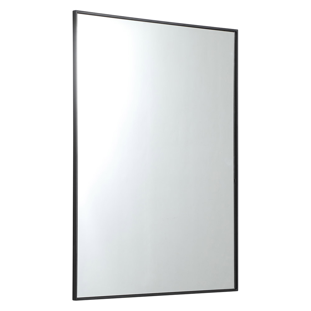 Elegant Wall Mirror - Black, L 48" (MR43648BK)