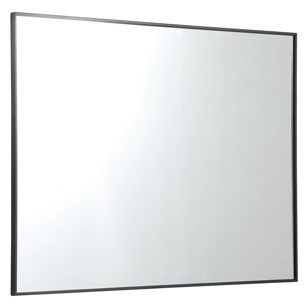 Elegant Wall Mirror - Black, L 48" (MR43648BK)